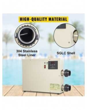 VEVOR 11KW 220V elektrinis skaitmeninis vandens šildytuvas