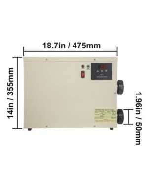 VEVOR 11KW 220V elektrinis skaitmeninis vandens šildytuvas