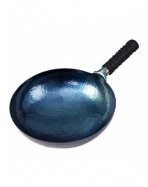 Rankų darbo Wok keptuvė kinų tradicinis wok 1,8 mm storis