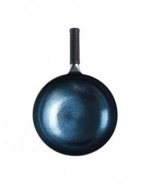 Rankų darbo Wok keptuvė kinų tradicinis wok 1,8 mm storis