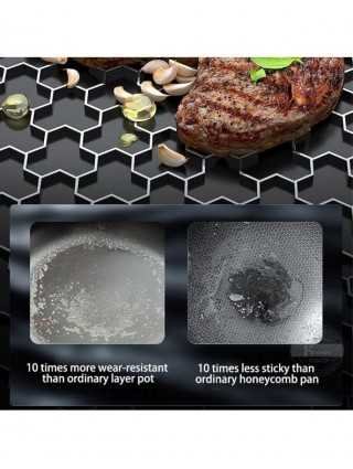 316 Stainless Steel Pan Non-stick Frying Pan Household Steak