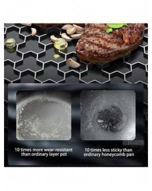 316 Stainless Steel Pan Non-stick Frying Pan Household Steak