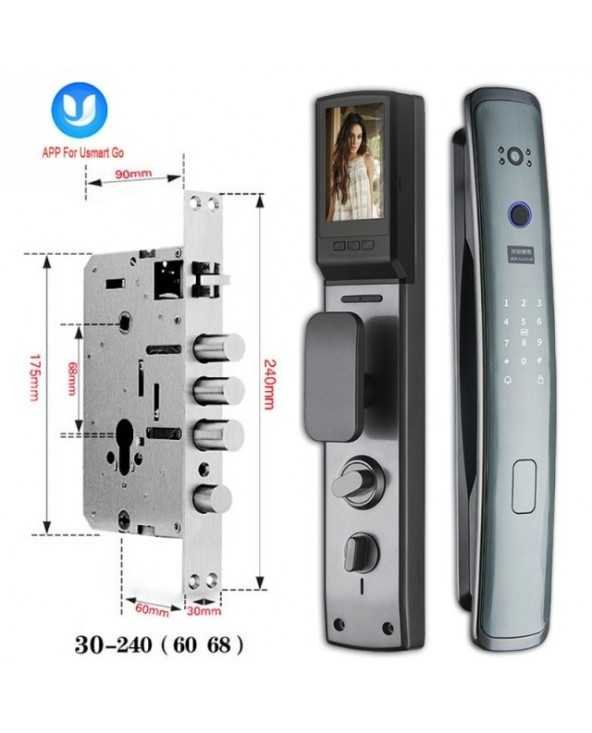USmart GO Biometrical Electronic Camera Smart Door Lock APP USmart GO Biometrical Electronic Camera Smart Door Lock APP