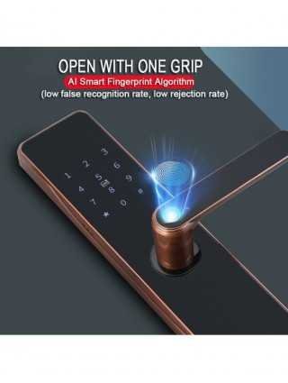 Tuya Smart Lock Wirelss With Wifi Aluminum Alloy Fingerprint