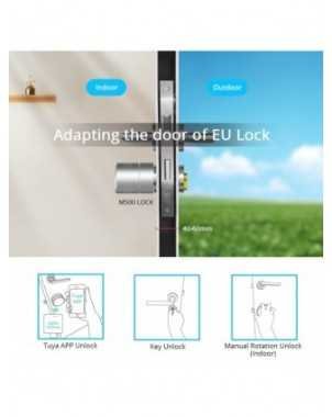Home Improvement-Hardware-Zemismart Tuya Zigbee Smart Lock Core