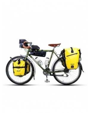 RHINOWALK Waterproof Bike Bag 27L Travel Cycling Bag Basket