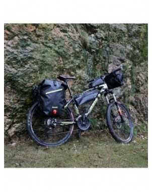 RHINOWALK Waterproof Bike Bag 27L Travel Cycling Bag Basket