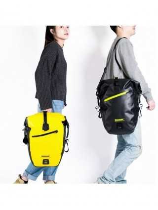 RHINOWALK Waterproof Bike Bag 27L Travel Cycling Bag Basket