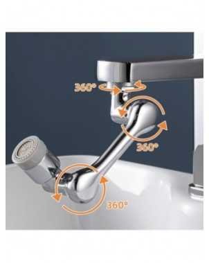 1080 Degree Rotatable Extension Faucet Sprayer Head Universal