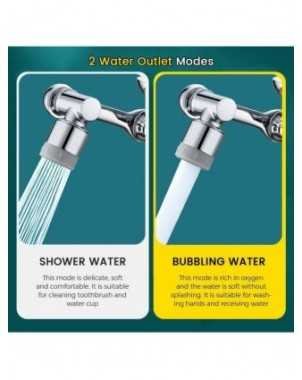 1080 Degree Rotatable Extension Faucet Sprayer Head Universal