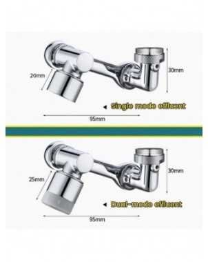 1080 Degree Rotatable Extension Faucet Sprayer Head Universal