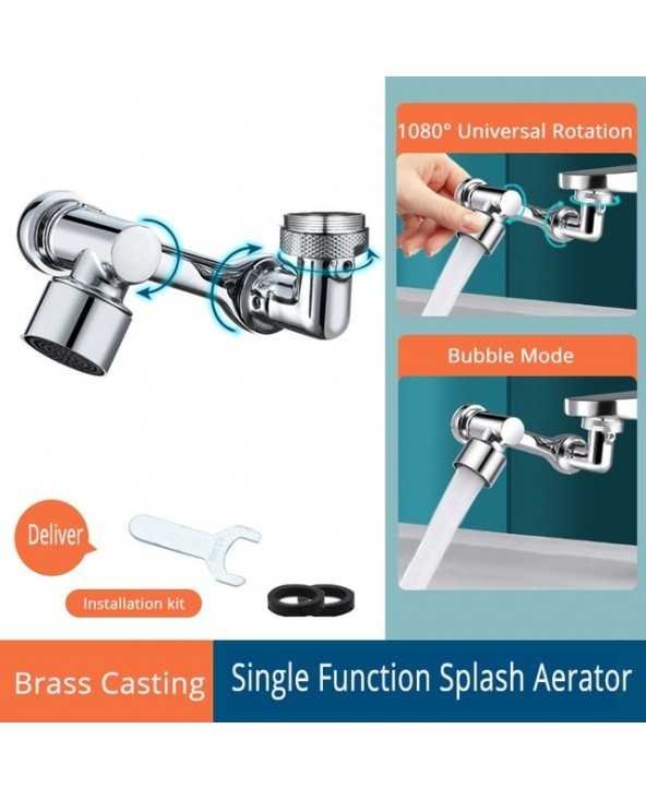 Universal 1080° Rotation Faucet Aerator Splash Filter Kitchen