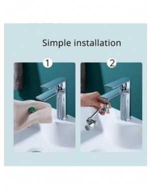 Universal 1080° Rotation Faucet Aerator Splash Filter Kitchen