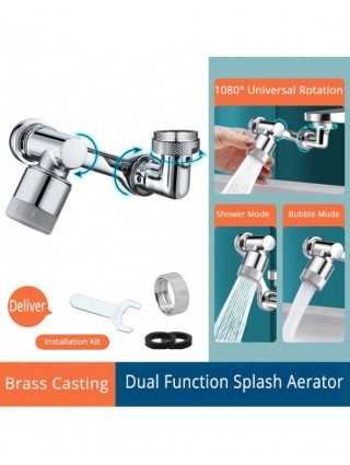 Universal 1080° Rotation Faucet Aerator Splash Filter Kitchen