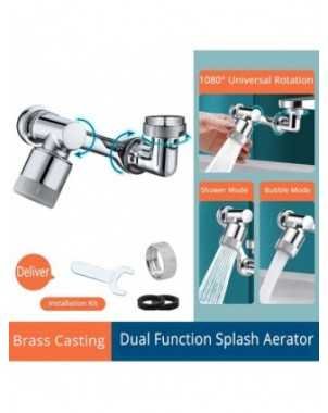 Universal 1080° Rotation Faucet Aerator Splash Filter Kitchen
