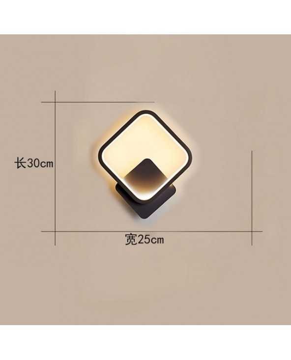 Hot sale led wall lamp indoor black and white wall lamp simple Hot sale led wall lamp indoor black and white wall lamp simple