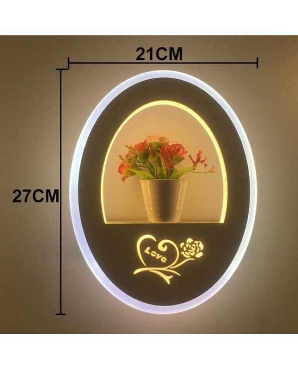 Hot selling led wall lamp indoor black and white wall lamp Hot selling led wall lamp indoor black and white wall lamp