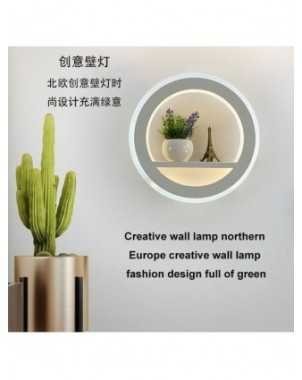Hot selling led wall lamp indoor black and white wall lamp
