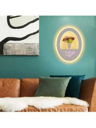 LED sieninis šviestuvas kambarinis juodos ir baltos spalvos