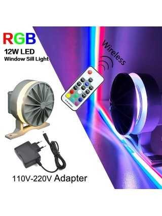 12W RGB LED Window Sill Light for Door Frame Wall KTV Hotel Bar