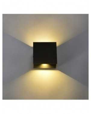 Modern Indoor 12W Square LED Wall Lamps Surface Mounted COB