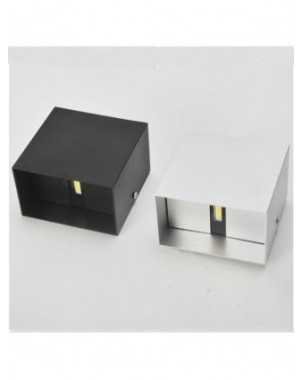 Modern Indoor 12W Square LED Wall Lamps Surface Mounted COB
