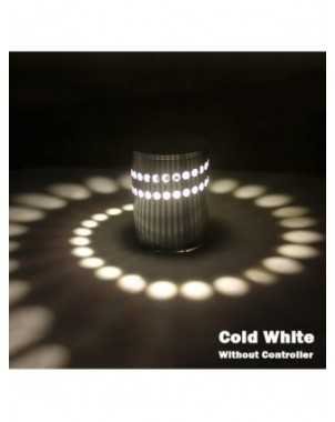 LED Spiral Hole Wall Light 16 Colors With RGB Remote Control