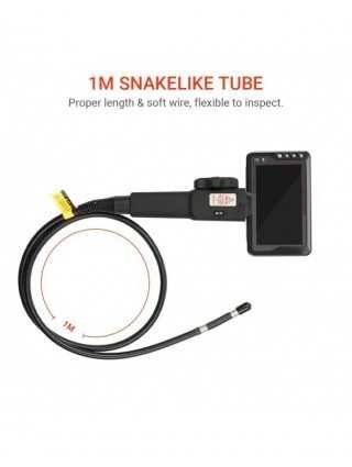 Pramoninis endoskopas 1080P 4,5 colio ekranas 8,5 mm borescope