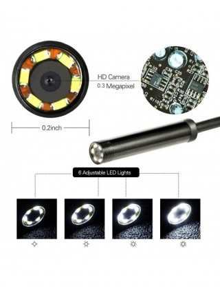 5.5mm Mini Endoscope Camera Type C USB Inspection Borescope