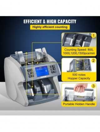 VEVOR Money Bill Counter Business Cash Register Fake Banknote