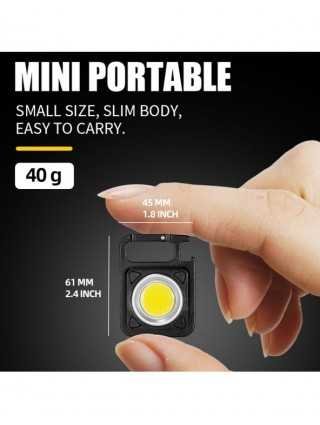 LED apšvietimas-LED prožektoriai-Itin ryškus mini žibintuvėlis stovyklavimo šviestuvas COB