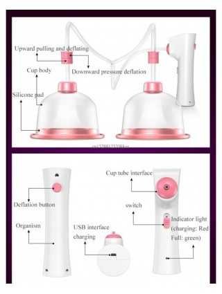 Swimwear-Cover-Ups-Electric Breast Enlargement Device Vacuum