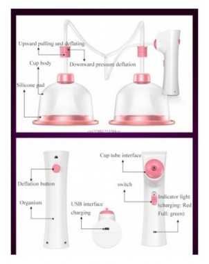 Swimwear-Cover-Ups-Electric Breast Enlargement Device Vacuum