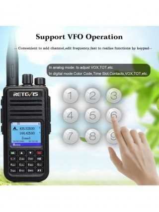 Communication Equipments-Walkie Talkie-Retevis RT3S DMR Digital
