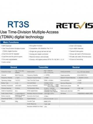 Communication Equipments-Walkie Talkie-Retevis RT3S DMR Digital