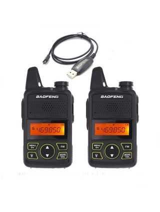 Communication Equipments-Walkie Talkie-2PCS Baofeng BF-T1 Mini