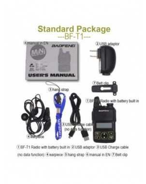 Communication Equipments-Walkie Talkie-2PCS Baofeng BF-T1 Mini