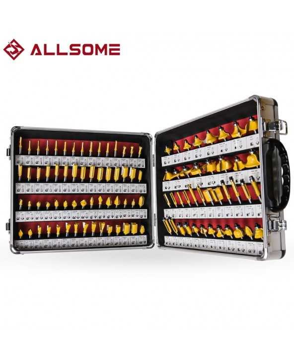 Machine Tools-Woodworking Machinery-ALLSOME 100Pcs 1/4" Machine Tools-Woodworking Machinery-ALLSOME 100Pcs 1/4"