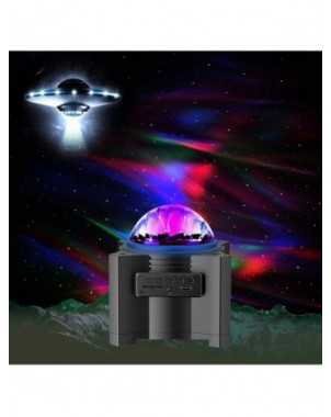 Vidinis apšvietimas-Naktinės lemputės-Muzikos garsiakalbis Star Galaxy projektorius Įkraunamas