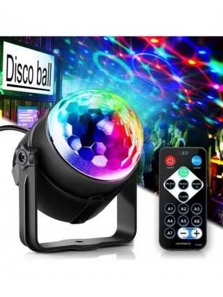 Vidinis apšvietimas-Naktinės lemputės-DJ Disco Light RGB Disco Ball Party LightsLED