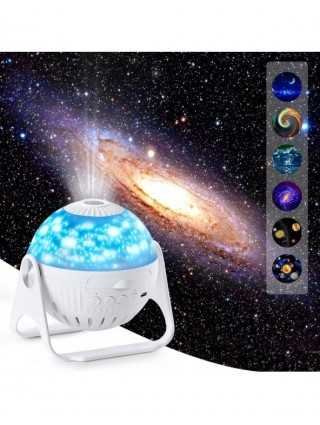 Vidinis apšvietimas-Naktinės lemputės-NAUJAS „Led Star Galaxy“ projektorius „Aurora Star“