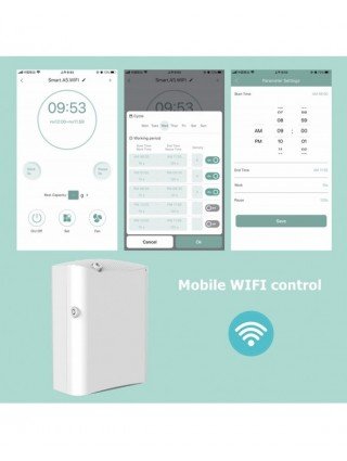 Namų tobulinimas-Techninė įranga-Namste Aroma difuzorius "Wifi" komercinis eterinių aliejų