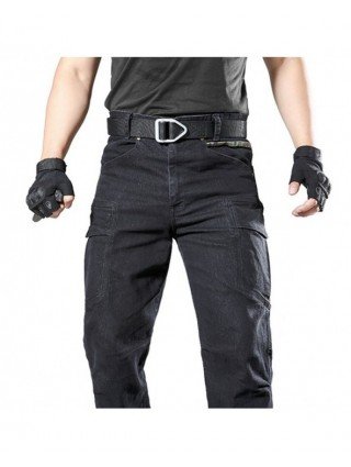 Bottoms-Jeans-Tactical Denim Pants Military Cargo Jeans Men