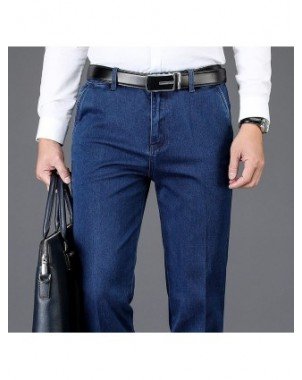 Bottoms-Jeans-Autumn and Winter Classic Men&39s High Waist