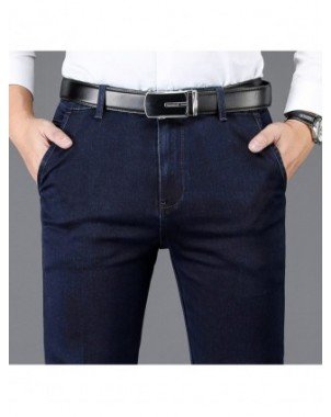 Bottoms-Jeans-Autumn and Winter Classic Men&39s High Waist