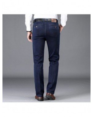 Bottoms-Jeans-Autumn and Winter Classic Men&39s High Waist