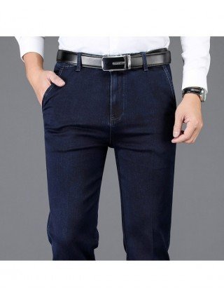 Bottoms-Jeans-Autumn and Winter Classic Men&39s High Waist