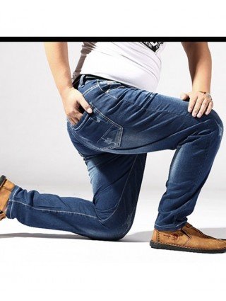 Kelnės-Džinsai-Vasaros kelnės džinsinio audinio mėlyna suplėšyti drabužiai