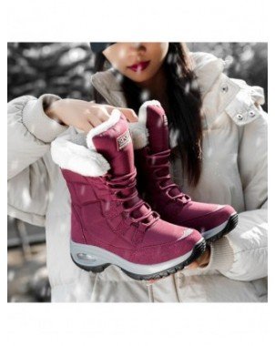 Moteriški batai-Batai-Moterų batai žiemos išlaikyti šiltas kojas sniego batai Lace-up patogus