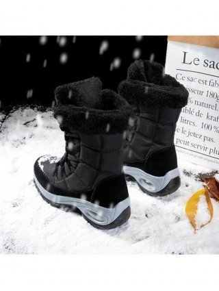 Moteriški batai-Batai-Moterų batai žiemos išlaikyti šiltas kojas sniego batai Lace-up patogus
